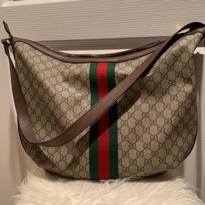 ophidia gg large shoulder bag